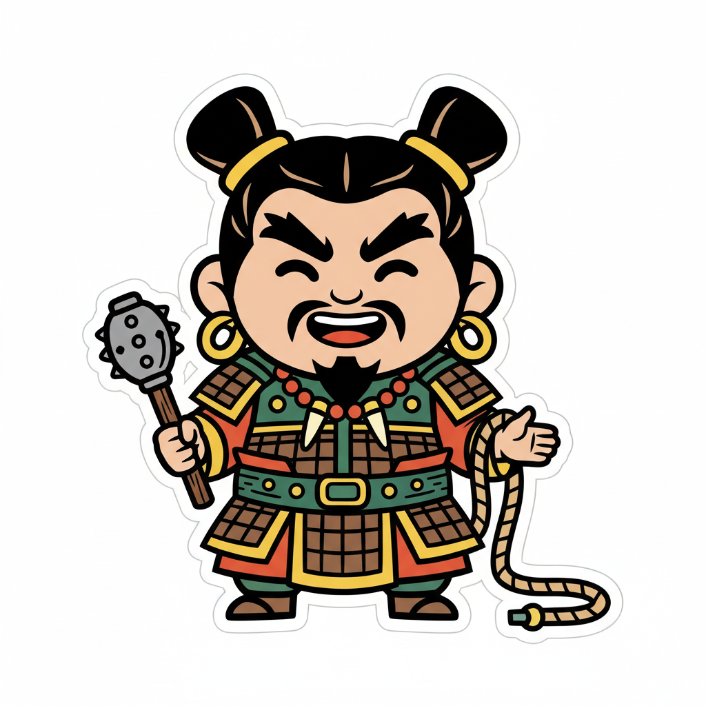 ESFP × Aries archetype: Meng Huo