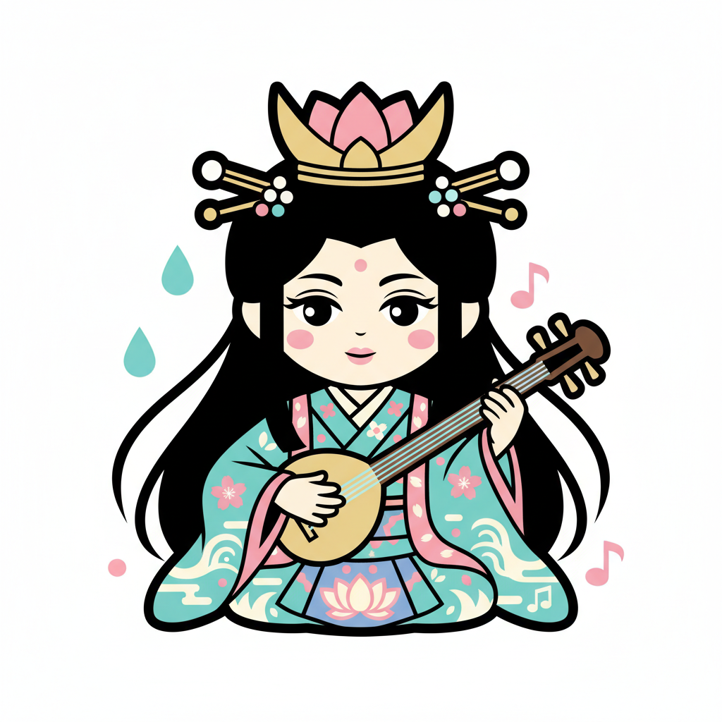ISFP × Gemini archetype: Benzaiten (Saraswati)