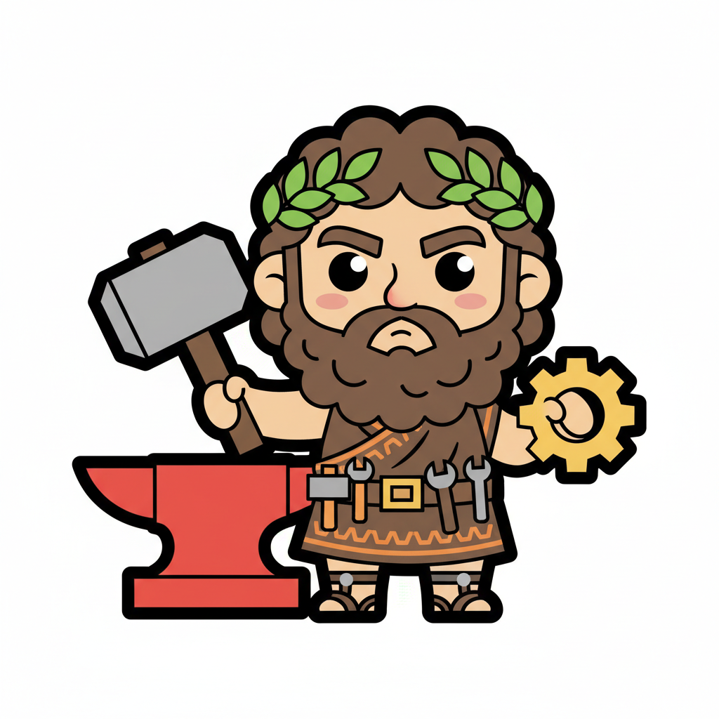 ISTJ × Taurus archetype: Hephaestus